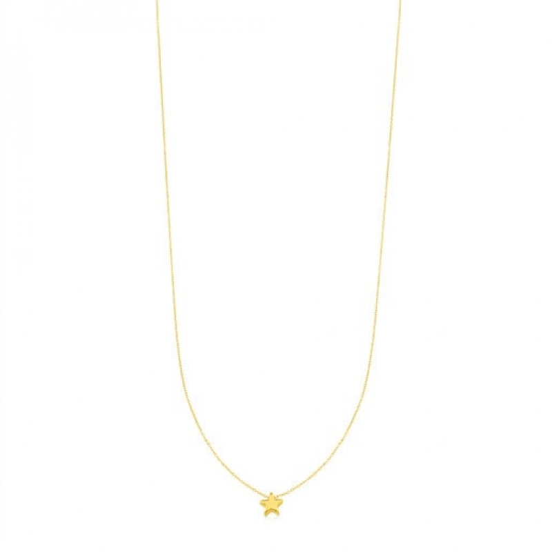 Tous Xxs Star Motif Sweet Dolls Halskette Gold | Österreich-LQPUDK046