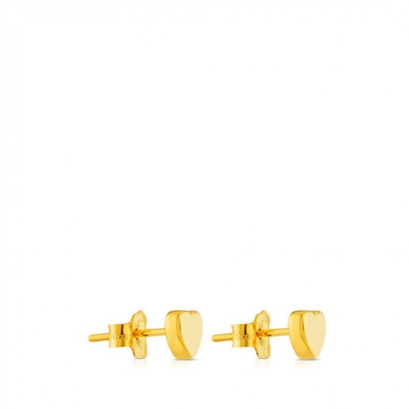 Tous Xxs With Bear Motif Pressure Clasp Sweet Dolls Ohrringe Gold | Österreich-MCHDUN215