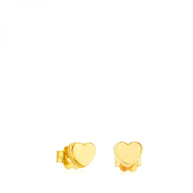 Tous Xxs With Bear Motif Pressure Clasp Sweet Dolls Ohrringe Gold | Österreich-MCHDUN215