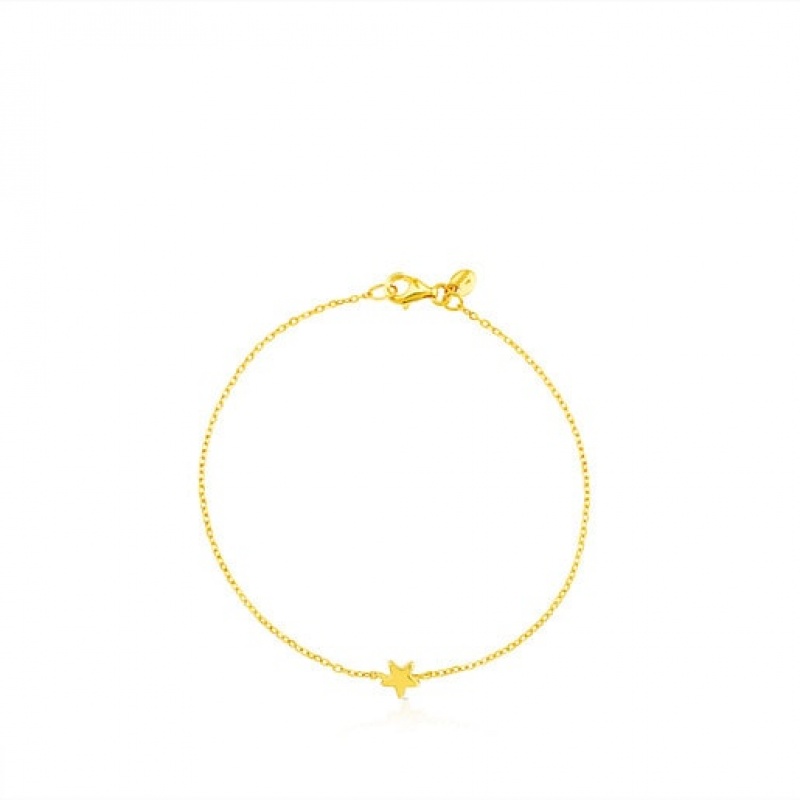 Tous Xxs With Star Motif Sweet Dolls Armband Gold | Österreich-WRBYLD724