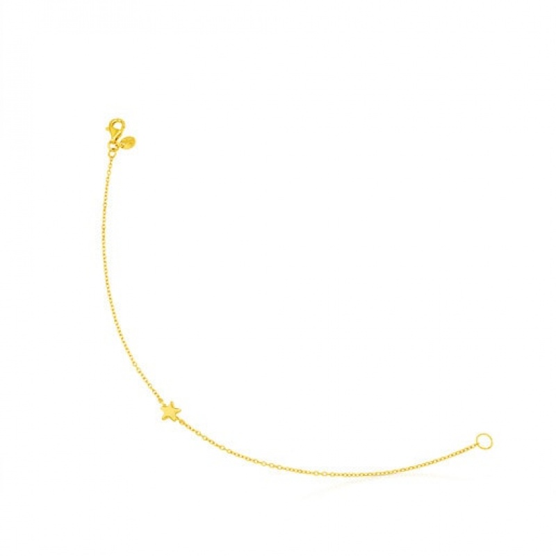 Tous Xxs With Star Motif Sweet Dolls Armband Gold | Österreich-WRBYLD724