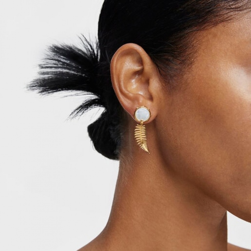 Tous Yunque Long With Mother-of-pearl Ohrringe Gold | Österreich-GDPWZO605