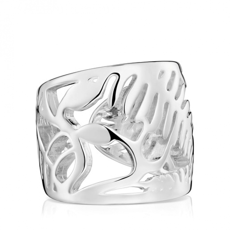 Tous Yunque Openwork Ring Silber | Österreich-BLEYWC471